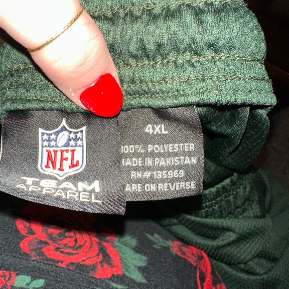 NWOT : Mens Green Bay Packer Basketball Shorts 4x - Picture 2 of 2